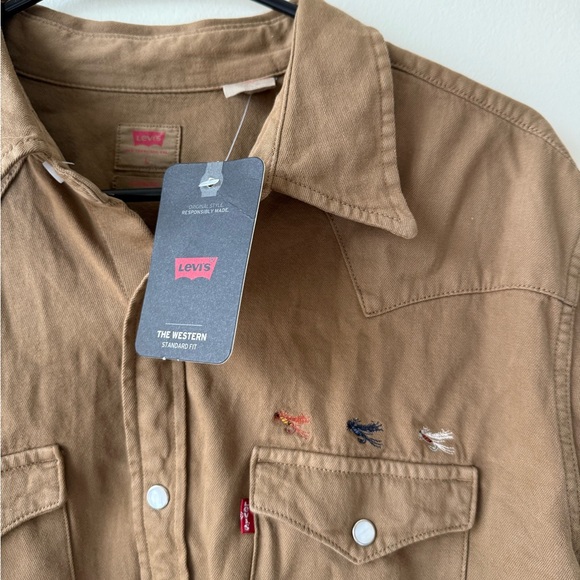 Men’s Western Levi Button Up - Picture 2 of 4